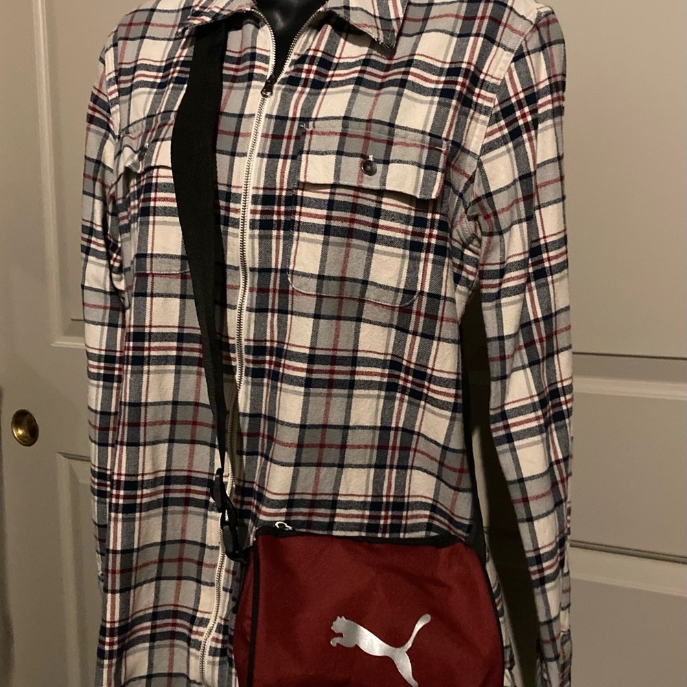 Puma Burgundy crossbody Bag